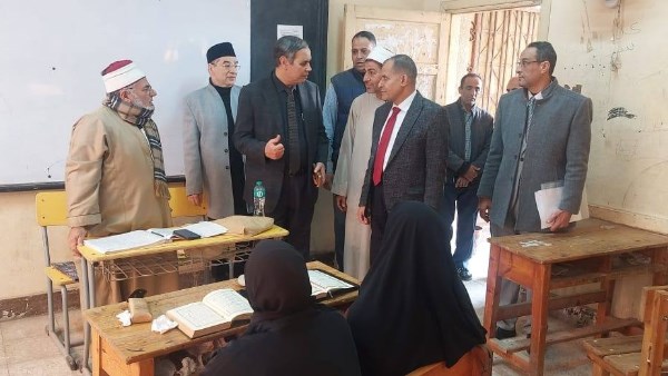 المشرف العام للرواق الأزهري يتفقد فروع الرواق الأزهري بالمنوفية