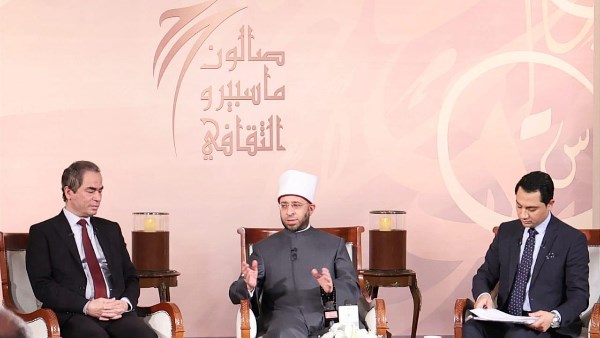 وزير الأوقاف ضيف صالون ماسبيرو الثقافي