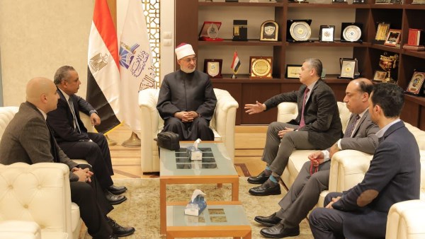 مفتي الجمهورية يستقبل وفدا من أعضاء نادي القضاة