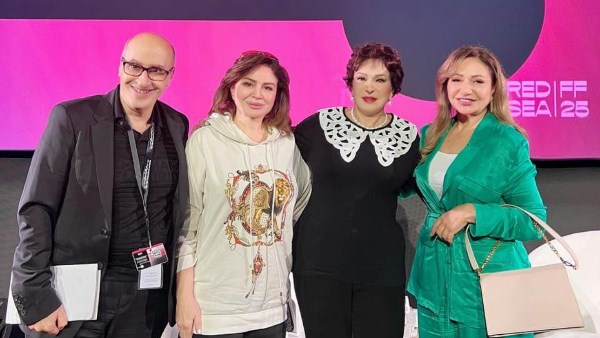 الهام شاهين وبليله 