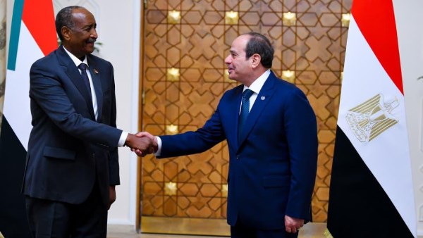 الرئيس السيسي وبرهان 