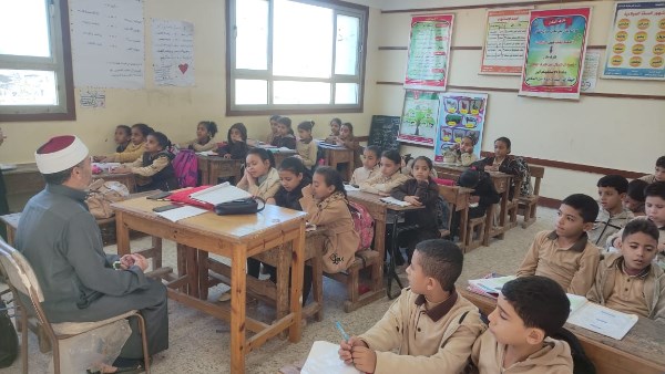 احدى الندوات بمدارس الدقهلية