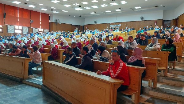 جانب من الفعاليات بجامعة طنطا