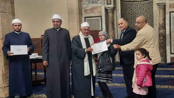 توزيع جوائز مسابقة حفظ القرآن الكريم "العامة وذوي الهمم"