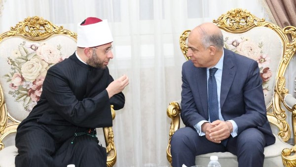 محافظ المنيا يستقبل وزير الأوقاف بديوان المحافظة