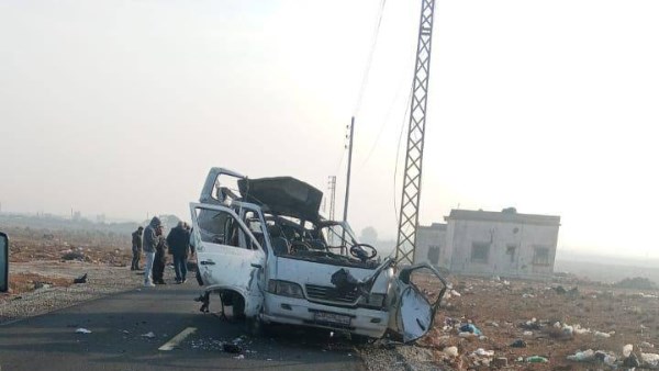 جانب من أثار القصف الإسرائيلي 