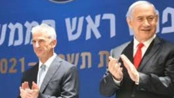 نتنياهو ورئيس الموساد 