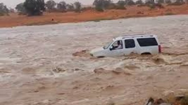 السيول الجارفة في حائل