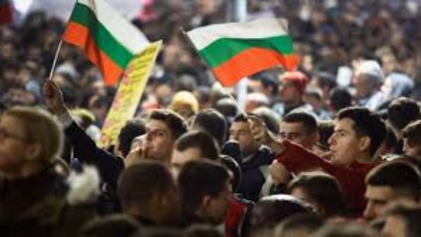 مظاهرات في صوفيا 