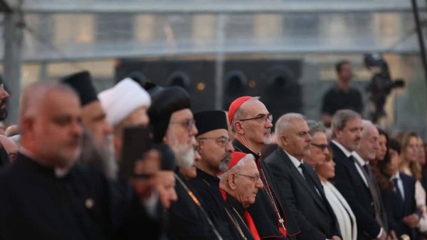 الأنبا إبراهيم يشارك في لقاء البابا لاون المسكوني