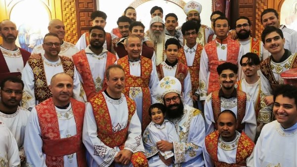 رسامة شمامسة جدد 