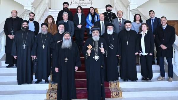 البابا تواضروس ومديري المعاهد الكنسية