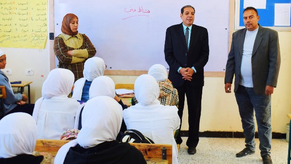 مدير تعليم جنوب سيناء يتابع المدارس 