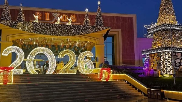 اشجار أعياد الميلاد بشرم الشيخ 