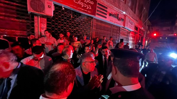 حريق بشارع الخواجات