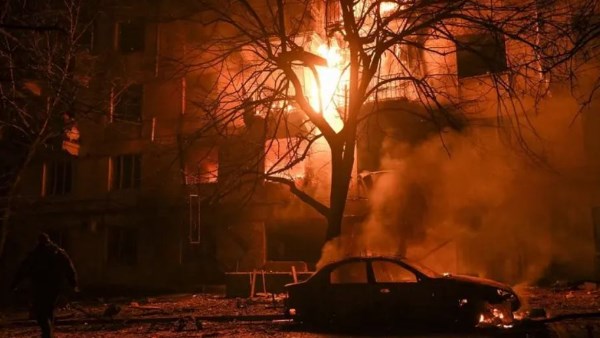 حرائق حرب أوكرانيا