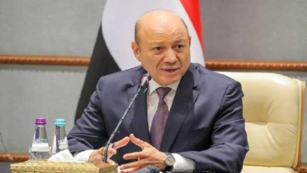 رئيس مجلس القيادة الرئاسي في اليمن رشاد العليمي