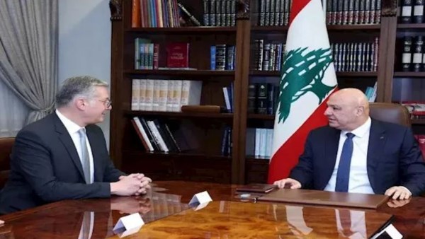 الرئيس اللبناني يعبر عن تقدير لبنان للدعم الذي تقدمه مصر