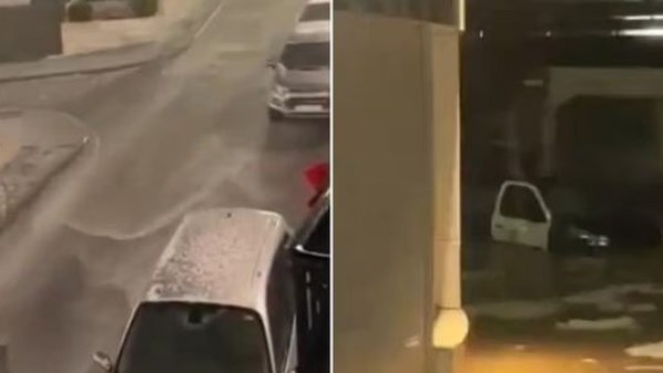 فيضانات في مالقا والمناطق المحيطة بفالنسيا