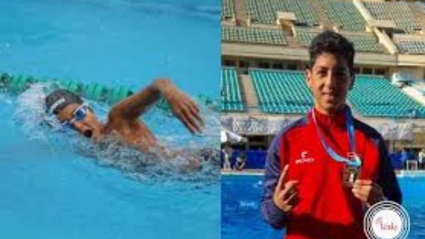 الضحية - بطل الجمهورية للسباحة