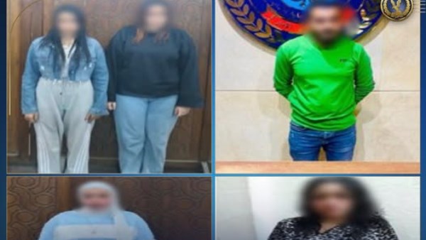 حبس 4 سيدات ورجل تزعموا شبكة لراغبي المتعة بالجيزة والإسكندرية حبس 4 سيدات ورجل تزعموا شبكة لراغبي المتعة بالجيزة والإسكندرية