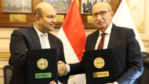 رئيس مجلس القضاء الأعلى يستقبل رئيس مركز القاهرة الإقليمي