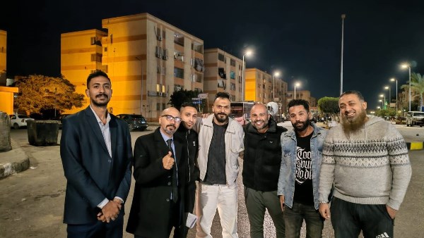 إبراهيم سعيد والمحامي محمد رشوان 