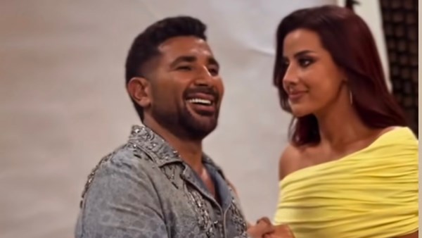 رضوى الشربيني وأحمد سعد