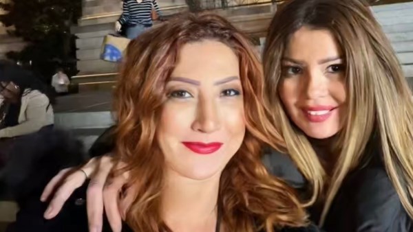 رانيا فريد شوقي وشقيقتها 