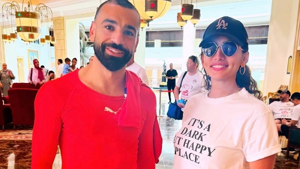 زينة ومحمد صلاح