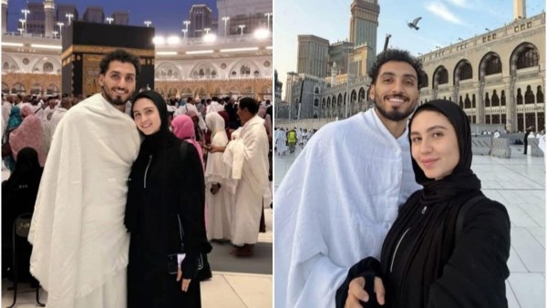 أحمد حمدي وزوجته