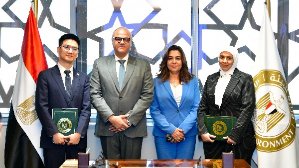 الحكومة المصرية قامت بأنشاء منظومة متكاملة للمخلفات في القليوبية