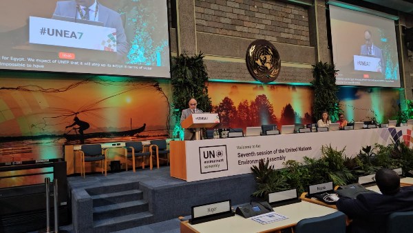 وفد مصر في أعمال الدورة السابعة لبرنامج الأمم المتحدة للبيئة بالعاصمة الكينية