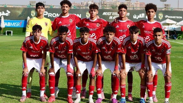 فريق الناشئين لكرة القدم بالنادي الأهلي مواليد 2009 