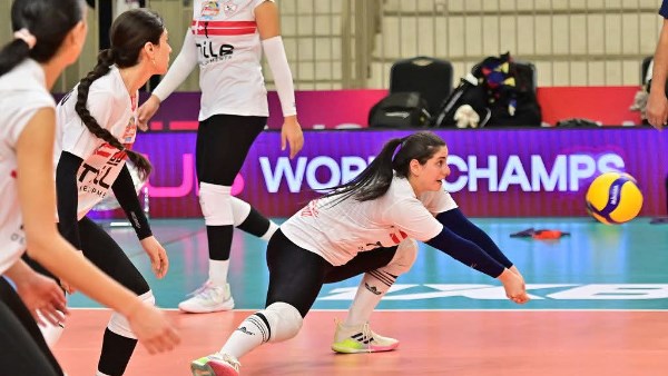 سيدات طائرة الزمالك 