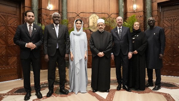 شيخ الأزهر يستقبل أعضاء لجنة تحكيم جائزة زايد للأخوَّة الإنسانية 2026 ويؤكد: مصر تُقدم للعالم نموذجًا فريدًا في التعايش والإخاء