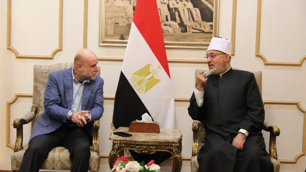 للمشاركة في الندوة العالمية الثانية للإفتاء.. مفتي الجمهورية يستقبل وزير الأوقاف اليمني ومفتي الأردن وقاضي قضاة فلسطين