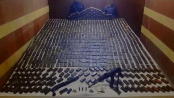 جانب من المضبوطات