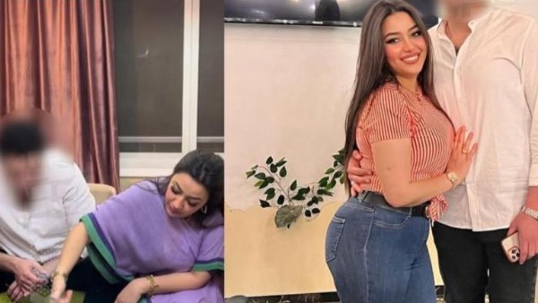 رحمة محسن مع طليقها قبل الانفصال