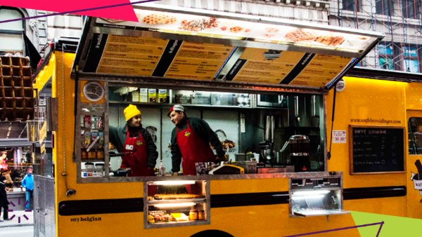 وحدة بيع الطعام المتنقلة