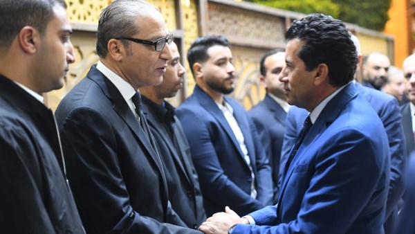 عزاء شقيق الكاتب الصحفي إسلام عفيفي