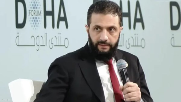 الرئيس السوري أحمد الشرع