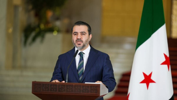 أسعد الشيباني- وزير الخارجية السوري 