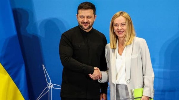 رئيسة الوزراء الإيطالية تتعهد بمساعدات طارئة لأوكرانيا