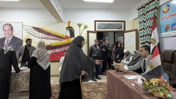 قبل غلق اللجان.. إقبال من أهالي حوش عيسى على التصويت في انتخابات مجلس النواب 2025 قبل غلق اللجان.. إقبال من أهالي حوش عيسى على التصويت في انتخابات مجلس النواب 2025