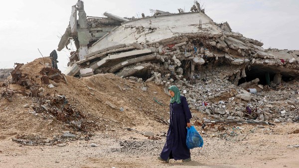 دمار جراء العدوان الإسرائيلي علي قطاع غزة