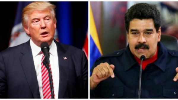  الرئيس الفنزويلي، نيكولاس مادورو، إنه أجرى مكالمة هاتفية مع نظيره الأمريكي، دونالد ترامب