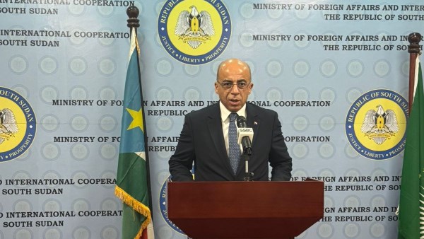 السفير حازم ممدوح فوزي سفير مصر لدى جنوب السودان