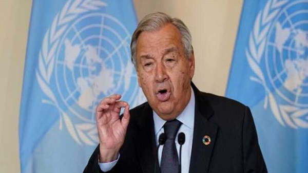 الأمين العام للأمم المتحدة "أنطونيو جوتيريش