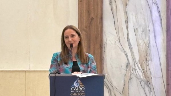 نائبة السفير الإيطالي في القاهرة ماريا ميشيلا لاروتشا 